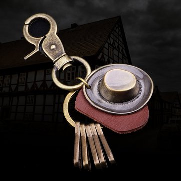 Retro Punk Hat Car Keychain (NO.: 01)