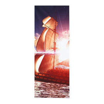 5PCS Uframed Sunset Modern Art Canvas Oil Paintings Pictures Print Home Wall Decor