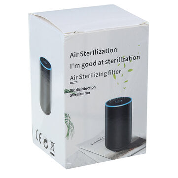 Bakeey Portable Mini Wireless Air Filter Purifier LED Ambient Light USB Charging Ozone Generator