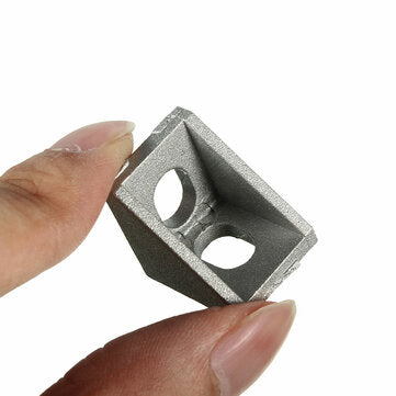 Suleve AJ20 Aluminium Angle Corner Joint 20x20mm Right Angle Bracket Furniture Fittings 10pcs