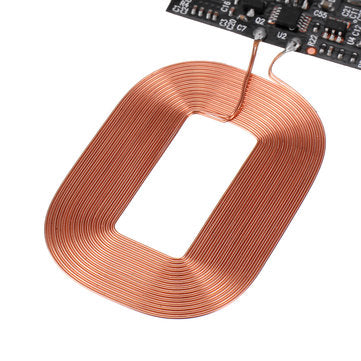 5pcs DIY Qi Standard Wireless Charging Coil Receiver Module Circuit Board DIY Coil for Phone for Bat