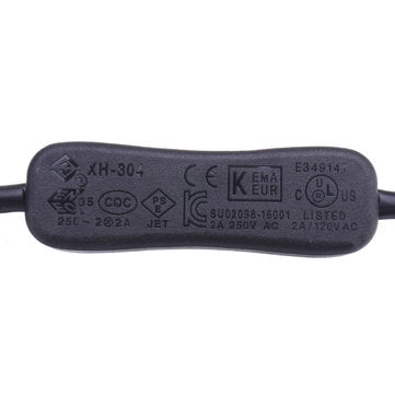 5.5*2.1mm 1 Female to 5 Male Way Splitter Connector with Switch for CCTV Camera LED Strip Light DC12