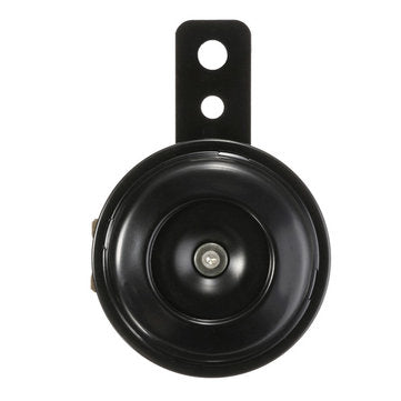 DC 6V 105dB Black Mount Siren Electric Motorcycle Horns Waterproof Metal Security Alarm