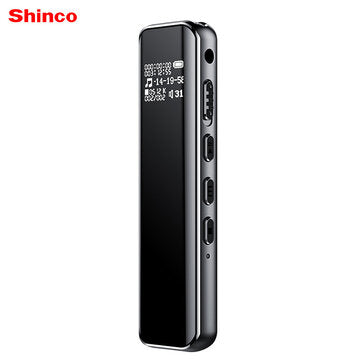 Shinco V19 16GB 32GB Professional Digital Voice Recorder Noise Reduction Audio Voic... (MEMORY: 32G)