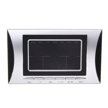 H102DC-color Color Table Clock Electronic Thermometer Weather Display Multifunctional Desk Calendar
