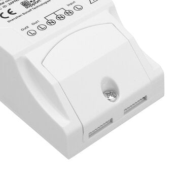 SONOFF Dual R2 Channel DIY WIFI Wireless APP Remote Control Switch Socket Module AC 90-250V For Sm