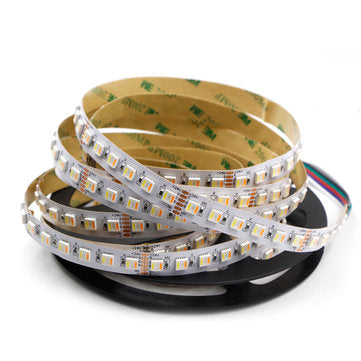 DC24V 5IN1 RGB+CCT Non-waterproof LED Strip Light 5050 Flexible Tape Indoor Lighting... (LENGTH: 5M)
