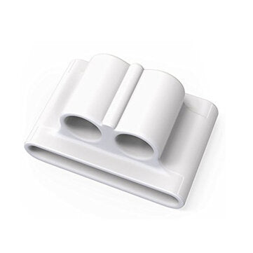 Anti-lost Silicone Holder Protective Case For Apple AirPods (COLOR.: WHITE)
