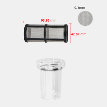 Garden Hose Filter Attachment For Pressure Washer Pump Inlet Filter 3/4 Inch Hose Connector Garden A