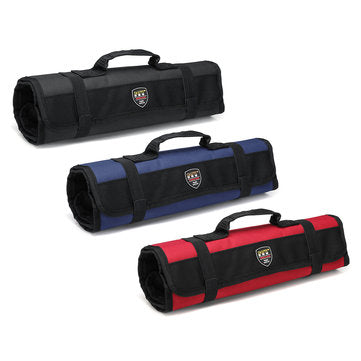 Utility Tool Bag Reels Storage Case Package Pouch Waterproof Carrying 35 Pocket (COLOR.: RED)