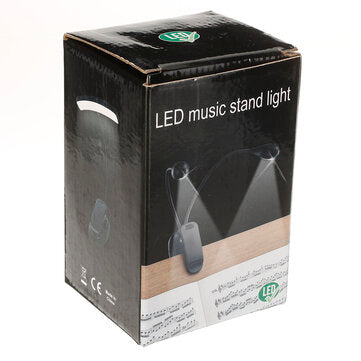 USB Rechargeable Three Modes Lighting Adjustment Two-color 4 LED Table Lights For Reading