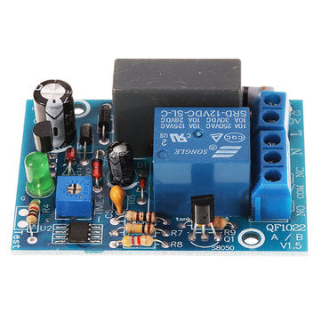 QF1022-A-100S 220V AC Power-on Delay 0-100S Adjuatable Timer Switch Automatic Disconnect Relay Modul