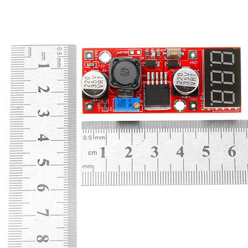 LM2596 DC-DC Adjustable Voltage Regulator Module with Voltage Meter Display