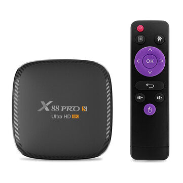 X88 PRO S Allwinner H616 4GB RAM 32GB ROM bluetooth 5.0 2.4G 5G WiFi Ultra HD 6K A... (PLUG: AUPLUG)