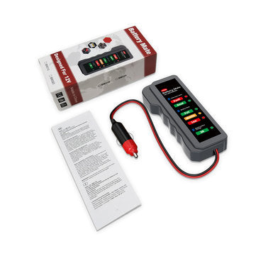 YAWAO BM320 12V Car Battery Tester Digital Alternator Detector Mate Car Lighter Plug Diagnostic Tool