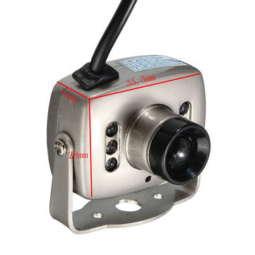 6 LED Mini Wired Infrared CMOS CCTV Camera Security Color Night Vision