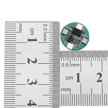 5pcs 1S 3.7V 18650 Lithium Battery Protection Board 2.5A Li-ion BMS with Overcharge and Over Dischar