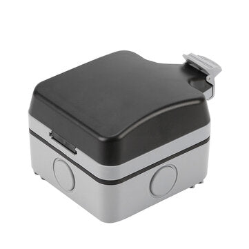 Single/Double Outdoor Plug Socket Box Waterproof Electrical Switched Protecter (TYPE: 1)
