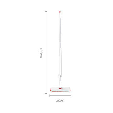 Yekee Microfiber Disposable Mop Self-squeezing Water Self-cleaning Light Durable Wet Dry Floor Mop