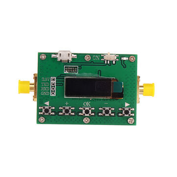 6G Digital Programmable Attenuator 30DB Step 0.25DB OLED Display CNC Shell RF Module