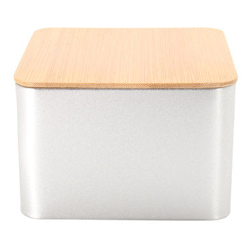 95*95*64mm Vintage Metal Bread Storage Bin Tea Cake Sugar Box Containers