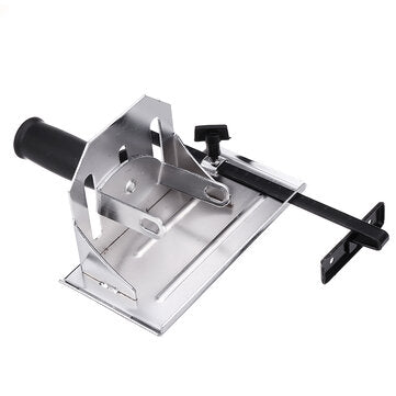 Drillpro Multifunction Angle Grinder Stand Angle Cutting Bracket with Adjustable Base Plate Cover
