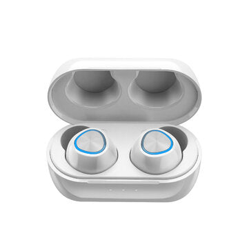 REMAX TWS-16 Mini bluetooth 5.0 True Wireless Music Call Earphone Headphones With... (COLOR.: WHITE)