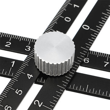 Drillpro Aluminum Multifunction Template Ruler Four Square Feet Folding Ruler With Laser Engraved
