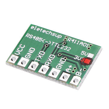 5pcs R411B01 3.3V Auto RS485 to TTL RS232 Transceiver Converter SP3485 Module for Raspberry pi Bread