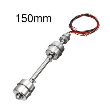 Water Tank Vertical Float Switch Stainless Steel Liquid Sensor Level Controller (SIZE: 150MM)