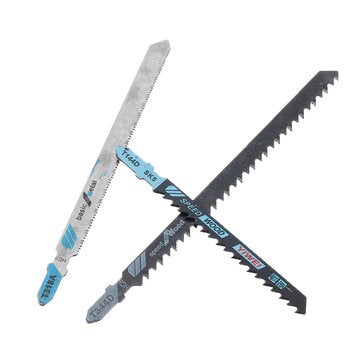 Drillpro 3pcs Reciprocating Saw Blade Jig Saw Blades for Wood Metal Cutting