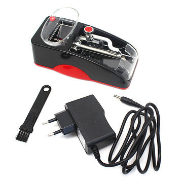 Portable Electric Automatic Rolling Machine Injector Maker Roller To... (COLOR.: RED | PLUG: EUPLUG)