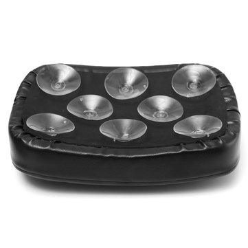 Motorcycle Rear Passenger Pillion Seat Pad Rectangle 6/8 Suction Cups For Harley (TYPE: 6)