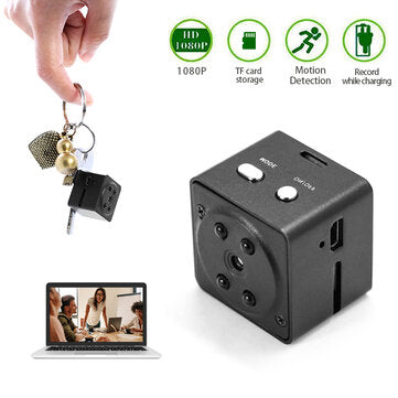 A7 Mini Sports Aerial HD Camera 1080P Video Wireless DVR Recording IR Night Vision