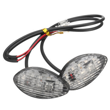 Turn Signal Light 12LED For Honda CBR 600RR 2003-2011 CBR600 2001-2008 (COLOR.: SMOKE)