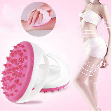 Honana Useful Bath Shower Body Anti Cellulite Massage Cleaning Brush Glove Full Body Cleaner