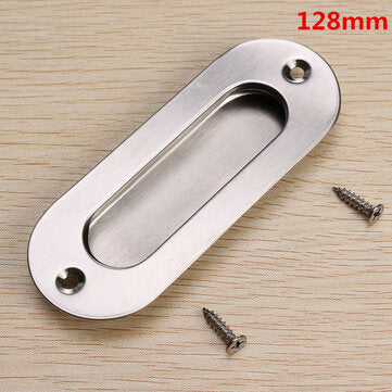 Stainless Steel Door Wardrobes Handle Cabinet Handles Hardware Pull Knob (SIZE: 128MM)