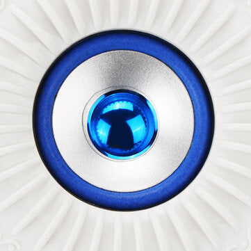 E27 80W 3 Blades bluetooth Smart LED Bulb RGBW Folding Music Speaker Ceiling Lamp+Remote Control AC8