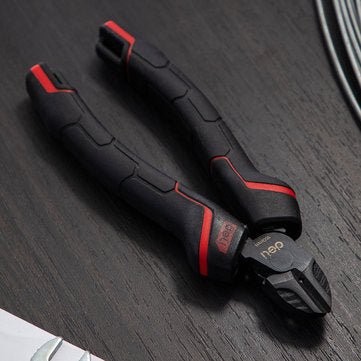 DeLi DL0204 Right-Hand Side Diagonal Nose Pliers Cutting Nippers Pliers Jewelry Hand Tool Anti-slip