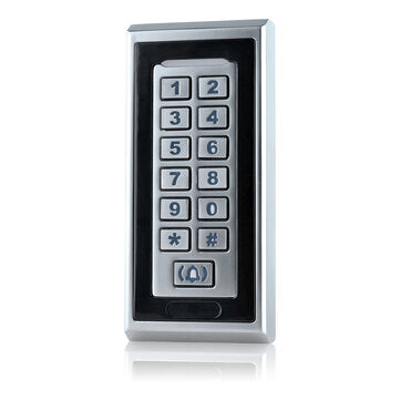 ZKTco ZK-FP870E Metal Touch Access Controller ID Card Password Access Control Sy... (COLOR.: SILVER)