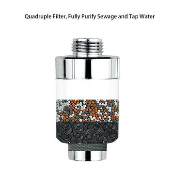 Output Universal Shower Filter Activated Carbon Water Filter Household Kitchen Faucets Purifier