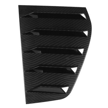 Carbon Look Window Louver Rear Side Vent Cover For VW GOLF 6 MK6 GTI R 2010-2014