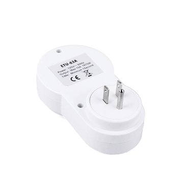 Digital Programmable Electronic Energy Saving Timer Socket US Plug