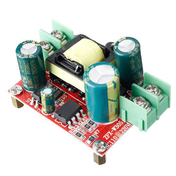 ZFX-W305 5Pcs AC-DC Power Supply Module Input AC 100-240V Output 12V 3A 36W Converter Board