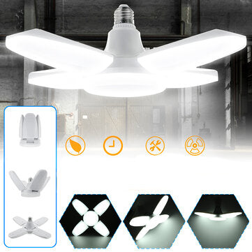 100W E26/E27 Foldable 235LED Garage Light Bulb Mining Workshop Supermarket Ceili... (QUANTITY: 2PCS)