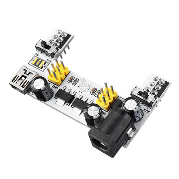 MB102 2 Channel 3.3V 5V Breadboard Power Supply Module White Breadboard Dedicated Power Module MB-10