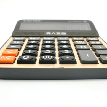 Cayina CA-6622V Voice Calculator Date Time Display Alarm Calculator with Large Screen Batteries Powe