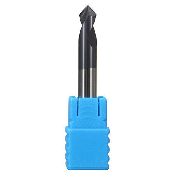 Drillpro 2 Flutes 6mm Carbide Chamfer Mill 90 Degree HRC45 Milling Cutter