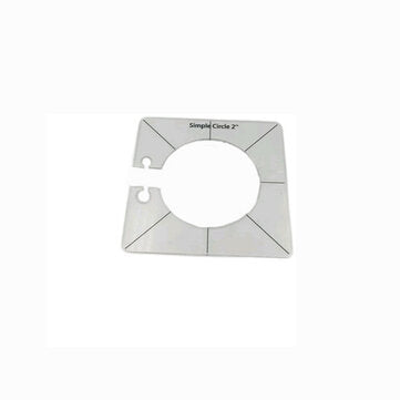 6Pcs Multifunctional Special-shaped Sewing Patchwork Ruler Acrylic DIY Processing Sewing Ruler Templ