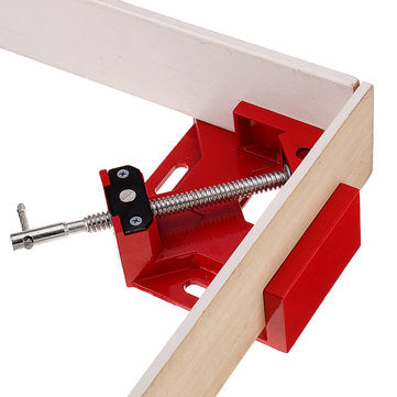 Drillpro 90 Degree Corner Right Angle Clamp T Handle Vice Grip Woodworking Quick Fixture Aluminum Al